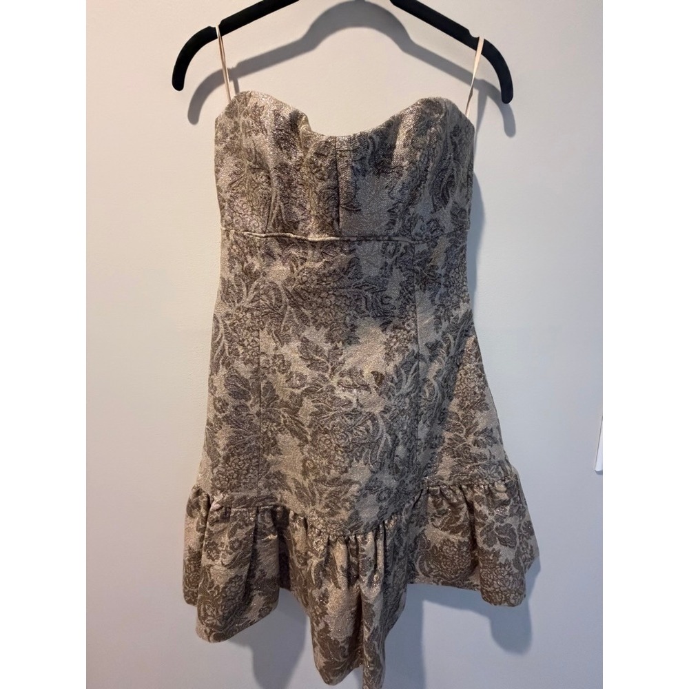 Dolce & Gabana D&G Gold Mini Dress Women's‎ Size 6 - Picture 2 of 12